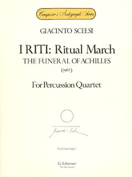 I Riti: Ritual March - The Funeral of Achilles by Scelsi Giacinto for