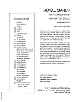 Royal March (from Sarajevo Suite) by Gould Morton for Score