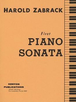 Piano Sonata No. 1 by Zabrack Harold for