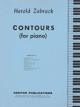 Contours by Zabrack Harold for Piano