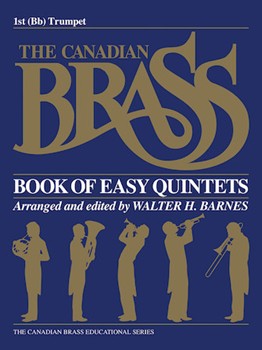 Canadian Brass Book of Easy Quintets [trumpet 1]