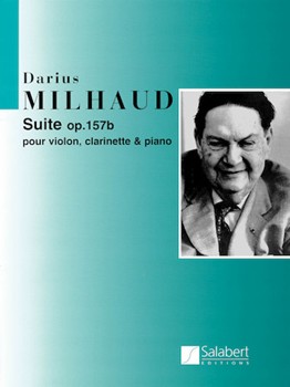 Suite Opus 157b by Milhaud Darius for Instrument Trio