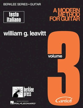 Modern Method For Guitar Vol.3 Italian Edition by for