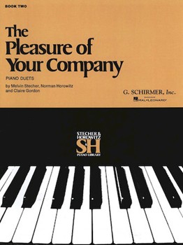 Pleasure Of Your Company Book 2 by Stecher/Hrowitz/Gor for 1 Piano 4 Hands