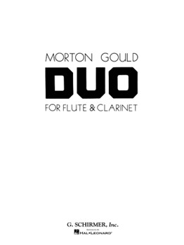 Duo by Gould Morton for