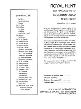 Royal Hunt by Gould Morton for Score and Parts