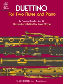 Duettino Opus 36 by Doppler Francois - Moyse Louis - for Flute Duet