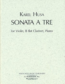 Sonata a Tre by Husa Karel for Clarinet