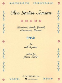 5 Italian Sonatas by Various for Cello