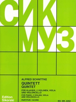 Piano Quintet by Schnittke Alfred for