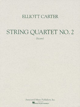 String Quartet No. 2 (1959) by Carter Elliott for Score