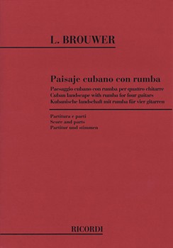 Cuban Landscape with Rumba by Brouwer Leo for