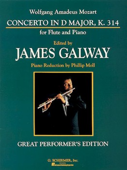 Concerto No. 2 in D Major, K. 314 - for Flute & Piano Reduction Flute