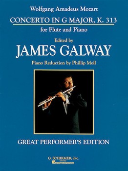Concerto No. 1 in G Major, K. 313 - for Flute & Piano Reduction Flute