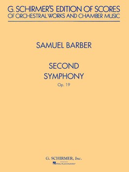 Second Symphony Op. 19 by Barber Samuel for Score