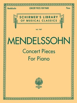 Concert Pieces for Piano by Mendelssohn Felix for