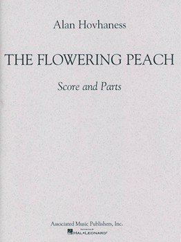 The Flowering Peach by Hovhaness Alan for Score and Parts