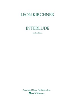 Interlude by Kirchner Leon for Piano