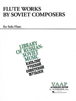 Flute Works by Soviet Composers by Various for Flute