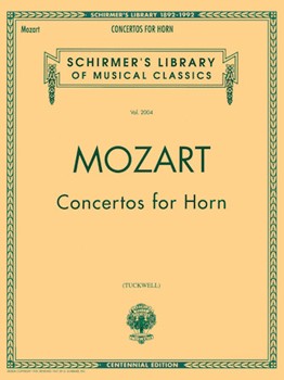 Concertos for Horn - Schirmer Library of Classics Volume 2004 Score and Parts F HORN