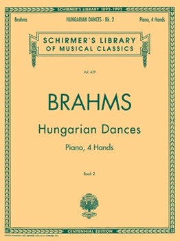 Hungarian Dances - Book II by Brahms Johannes for