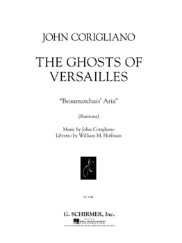 Beaumarchais' Aria by Corigliano John for Baritone V