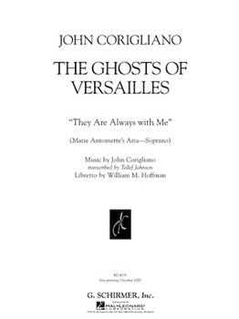They Are Always With Me by Corigliano John for Soprano Vo