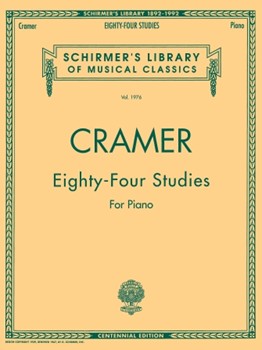 84 Studies Complete by Cramer for Piano