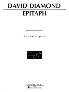 Epitaph by Diamond David for Vocal and Piano