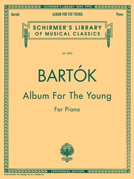Album For The Young by Bartok Bela for Piano