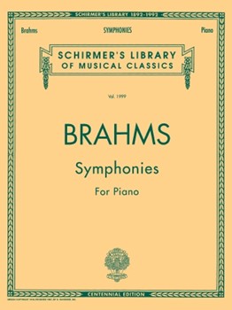Symphonies by Brahms Johannes for Piano
