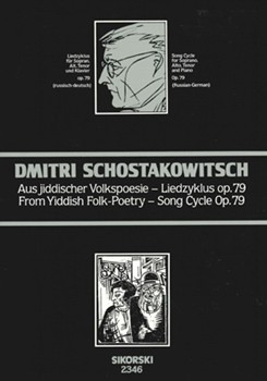 From Jewish Folk Poetry Opus 79a by Shostakovich Dmitri - Sop/alto/tenor - for Vocal Trio