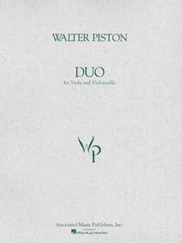 Duo For Viola & Cello by Piston Walter for Str Duet
