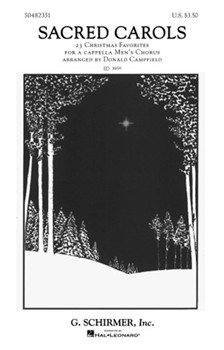 Sacred Carols by Various - Campfield Donald - for TTBB