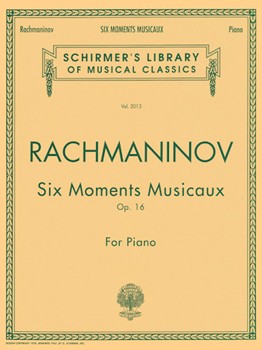 Six Moments Musicaux Op 16 FED-MA1 [piano] Rachmaninoff