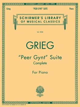 Peer Gynt Suite (Complete) - Schirmer Library of Classics Volume 2008 Piano Solo piano