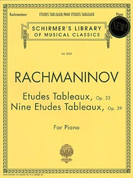 Etudes Tableaux, Op. 33 & 39 - Schirmer Library of Classics Volume 2002 Piano Solo