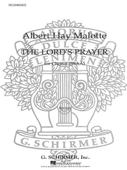 Lord's Prayer by Malotte Albert Hay - Christopher Keith - for SSAA
