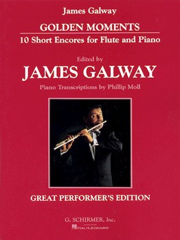 Golden Moments by Various - Galway James - for Flute and Piano