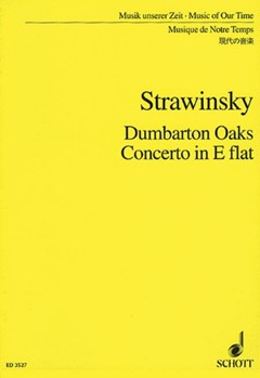 Dumbarton Oaks by Stravinsky Igor for Mini Score