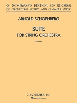 Suite in G for String Orchestra by Schoenberg Arnold for Score