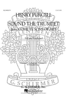 Sound The Trumpet by Purcell Henry - Hermann William - for SA
