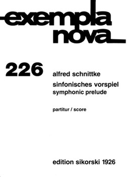 Symphonic Prelude Sc by Schnittke Alfred for