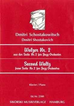 Waltz #2 From Suite #2 by Shostakovich Dmitri for Piano