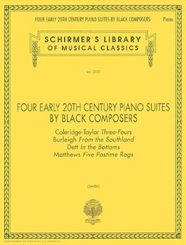 Three Early 20th C Pno Suites By Black Composers by Twentieth Century - Smith Joseph - for Piano