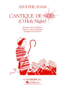 G Schirmer Adam Deis, C  Cantique de Noel (O Holy Night) in E-flat - Vocal Duet