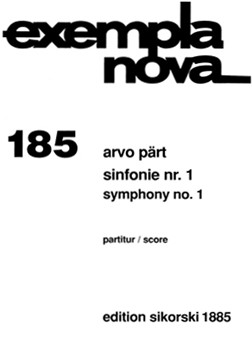 Symphony No. 1 by Part Arvo for Score