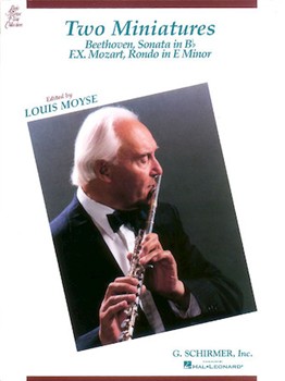 2 Miniatures by Beethoven and Mozart - Moyse Louis - for Flute and Piano