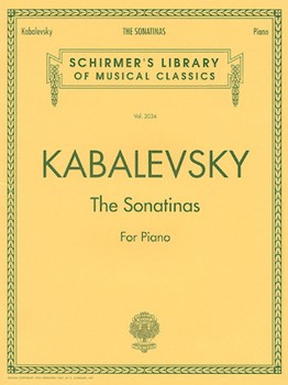 Sonatinas Opus 13 1 & 2 by Kabalevsky Dmitri - Vosgerchian - for Piano