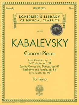Concert Pieces - Schirmer Library of Classics Volume 2035 Piano Solo piano